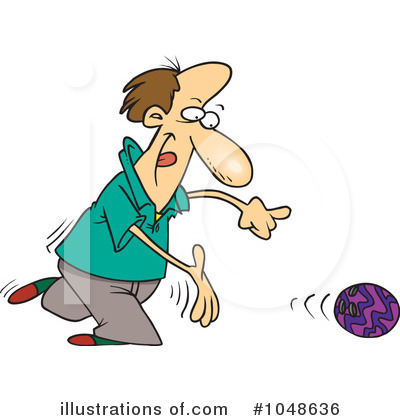 Royalty-Free (RF) Bowling Clipart Illustration by toonaday - Stock Sample #1048636