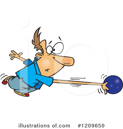 Bowling Clipart #1209650 by toonaday