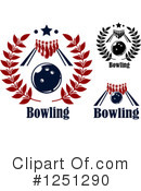 Bowling Clipart #1251290 by Vector Tradition SM