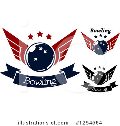 Royalty-Free (RF) Bowling Clipart Illustration by Vector Tradition SM - Stock Sample #1254564