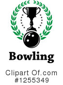 Bowling Clipart #1255349 by Vector Tradition SM