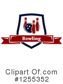 Bowling Clipart #1255352 by Vector Tradition SM