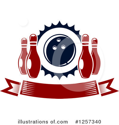 Royalty-Free (RF) Bowling Clipart Illustration by Vector Tradition SM - Stock Sample #1257340