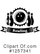 Bowling Clipart #1257341 by Vector Tradition SM
