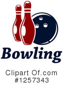 Bowling Clipart #1257343 by Vector Tradition SM