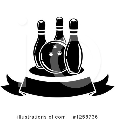 Bowling Clipart #1258736 by Vector Tradition SM