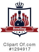 Bowling Clipart #1294917 by Vector Tradition SM