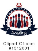 Bowling Clipart #1312001 by Vector Tradition SM