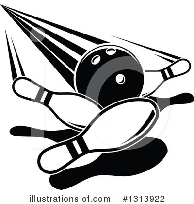 Royalty-Free (RF) Bowling Clipart Illustration by Vector Tradition SM - Stock Sample #1313922