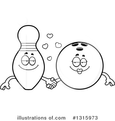 Royalty-Free (RF) Bowling Clipart Illustration by Cory Thoman - Stock Sample #1315973