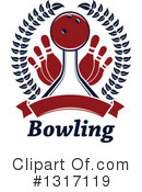 Bowling Clipart #1317119 by Vector Tradition SM