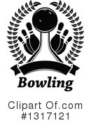 Bowling Clipart #1317121 by Vector Tradition SM