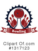 Bowling Clipart #1317123 by Vector Tradition SM