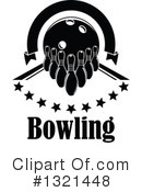 Bowling Clipart #1321448 by Vector Tradition SM