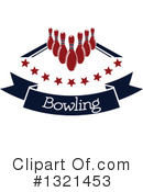 Bowling Clipart #1321453 by Vector Tradition SM