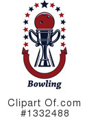 Bowling Clipart #1332488 by Vector Tradition SM