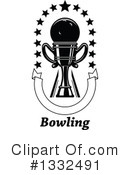 Bowling Clipart #1332491 by Vector Tradition SM