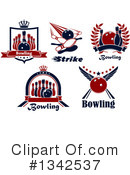 Bowling Clipart #1342537 by Vector Tradition SM