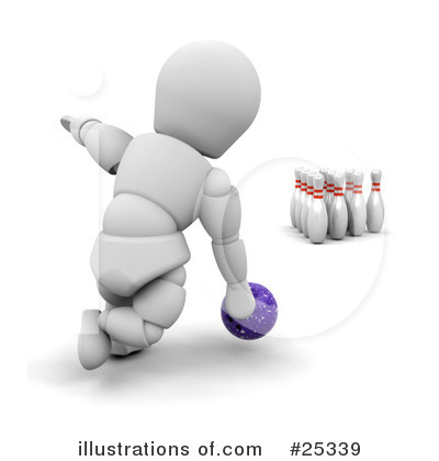 Bowling Clipart #25339 by KJ Pargeter