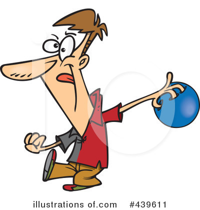 Bowling Clipart #439611 by toonaday
