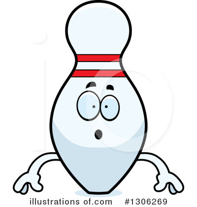 Royalty-Free (RF) Bowling Pin Clipart Illustration by Cory Thoman - Stock Sample #1306269