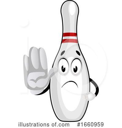 Royalty-Free (RF) Bowling Pin Clipart Illustration by Morphart Creations - Stock Sample #1660959