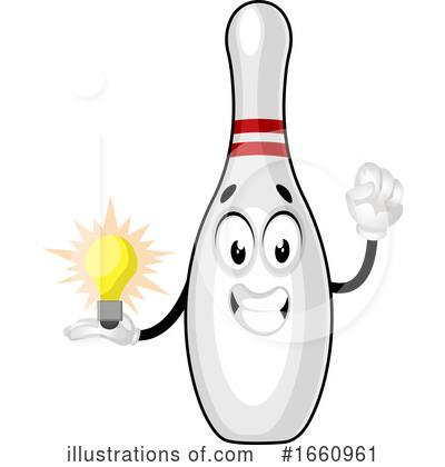 Royalty-Free (RF) Bowling Pin Clipart Illustration by Morphart Creations - Stock Sample #1660961