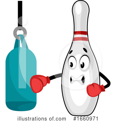Royalty-Free (RF) Bowling Pin Clipart Illustration by Morphart Creations - Stock Sample #1660971