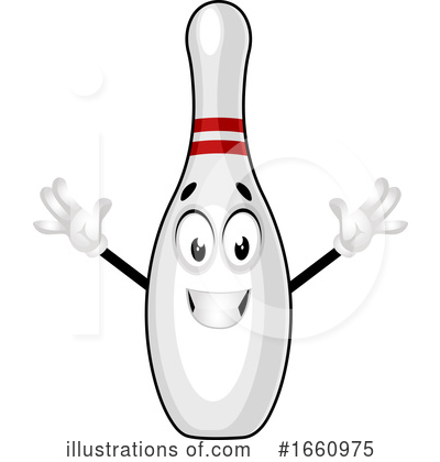Royalty-Free (RF) Bowling Pin Clipart Illustration by Morphart Creations - Stock Sample #1660975