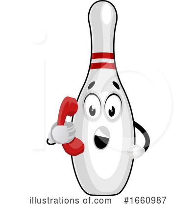 Bowling Pin Clipart #1660987 by Morphart Creations