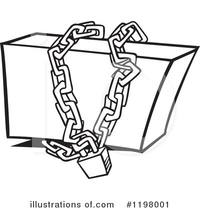 Royalty-Free (RF) Box Clipart Illustration by toonaday - Stock Sample #1198001