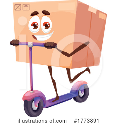 Royalty-Free (RF) Box Clipart Illustration by Vector Tradition SM - Stock Sample #1773891