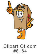 Box Clipart #8164 by Mascot Junction