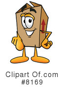 Box Clipart #8169 by Mascot Junction
