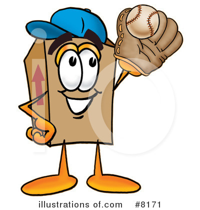 Royalty-Free (RF) Box Clipart Illustration by Mascot Junction - Stock Sample #8171