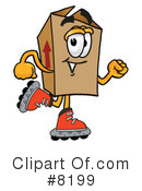 Box Clipart #8199 by Mascot Junction