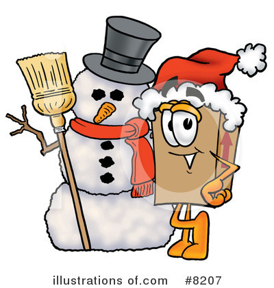 Royalty-Free (RF) Box Clipart Illustration by Mascot Junction - Stock Sample #8207