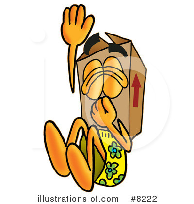 Box Clipart #8222 by Toons4Biz
