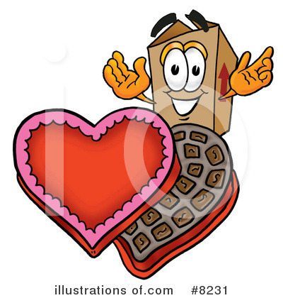 Box Clipart #8231 by Toons4Biz