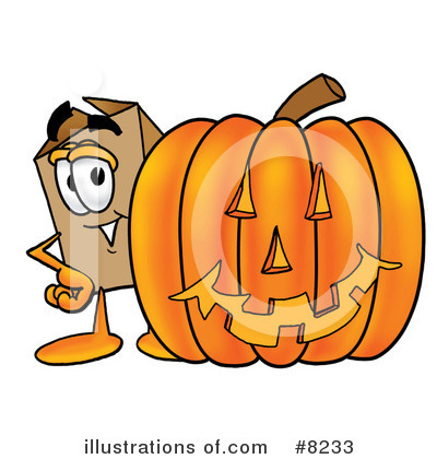Royalty-Free (RF) Box Clipart Illustration by Mascot Junction - Stock Sample #8233