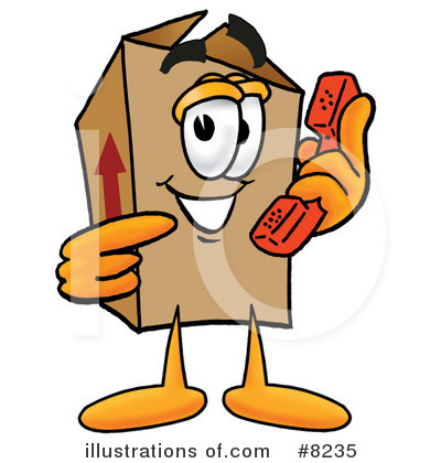 Box Clipart #8235 by Toons4Biz