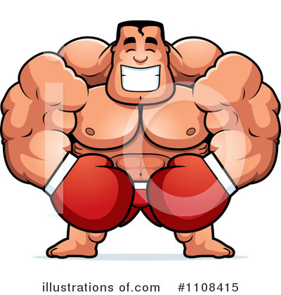 Royalty-Free (RF) Boxer Clipart Illustration by Cory Thoman - Stock Sample #1108415