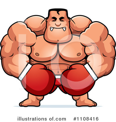 Royalty-Free (RF) Boxer Clipart Illustration by Cory Thoman - Stock Sample #1108416