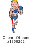 Boxer Clipart #1358252 by patrimonio