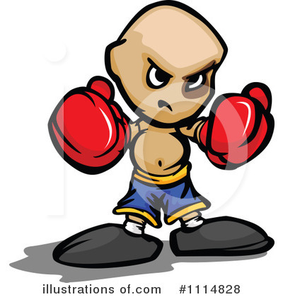 Royalty-Free (RF) Boxing Clipart Illustration by Chromaco - Stock Sample #1114828