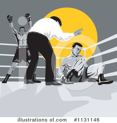 Royalty-Free (RF) Boxing Clipart Illustration by patrimonio - Stock Sample #1131146