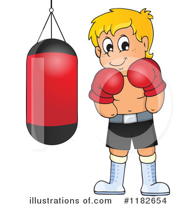 Royalty-Free (RF) Boxing Clipart Illustration by visekart - Stock Sample #1182654