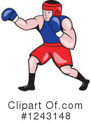 Boxing Clipart #1243148 by patrimonio