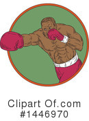 Boxing Clipart #1446970 by patrimonio