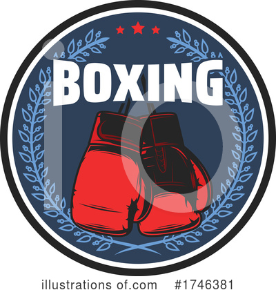 Boxing Glove Clipart #1746381 by Vector Tradition SM